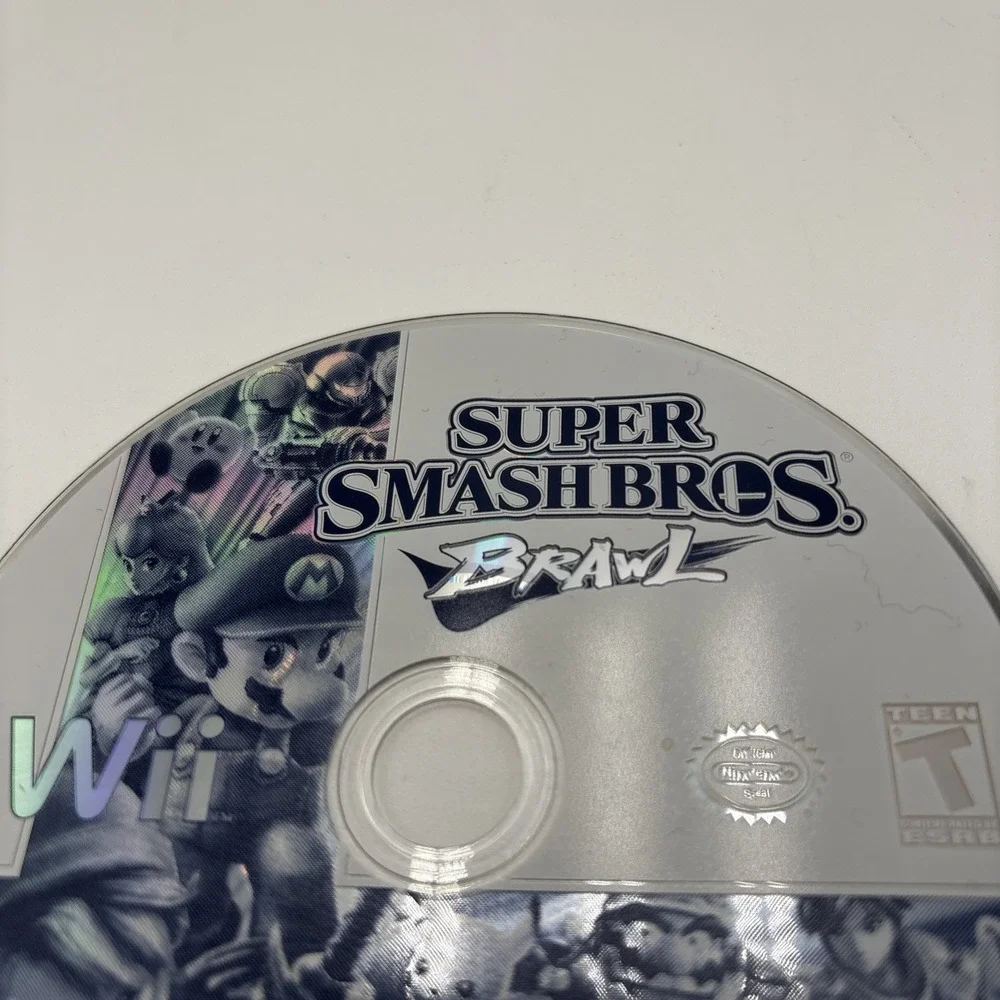 Nintendo Wii Super Smash Bros Brawl Video Game‎ Disc Only Preowned